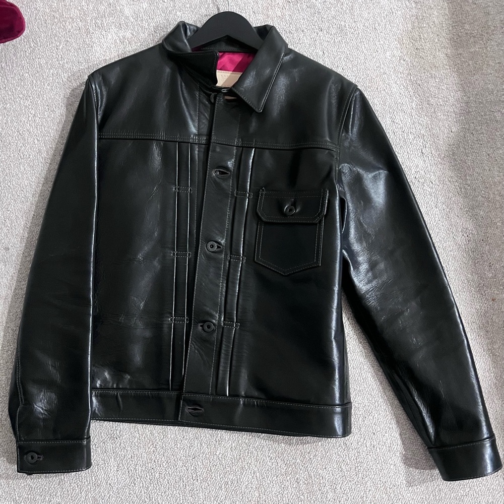 Y’2 Black Eco Horse 1st Type Jean Jacket